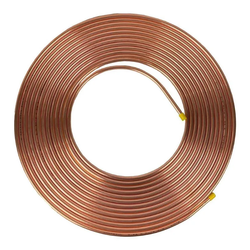 Tubo Cobre Panqueca 5-8 15,87mm Parede 1-32 0,79mm 10 Metros