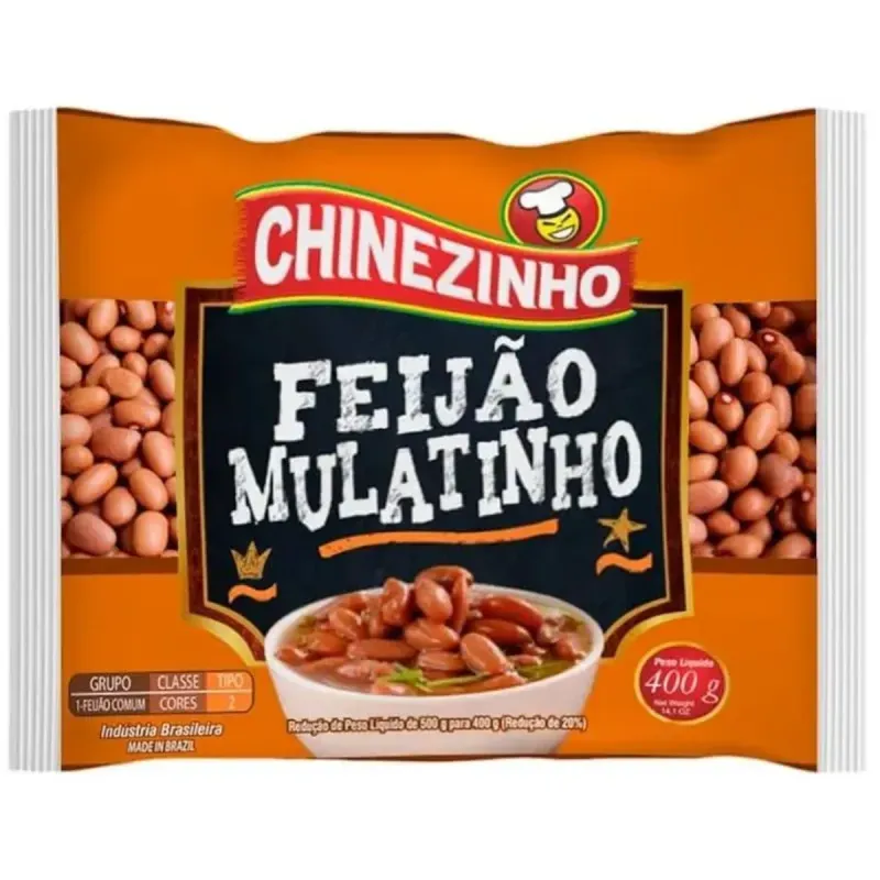 Feijão Mulatinho Chinezinho 400g