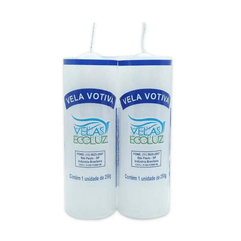 2 Velas 7 Dias Velas Votiva 7 Dias Artesanal 44mm
