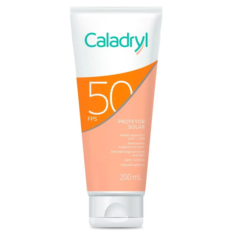 Protetor Solar Caladryl Fps50 200ml