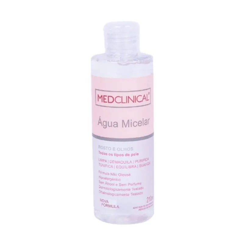 Água Micelar Medclinical 210ml AGUA MICELAR MEDCLINICAL 200/210/220ML