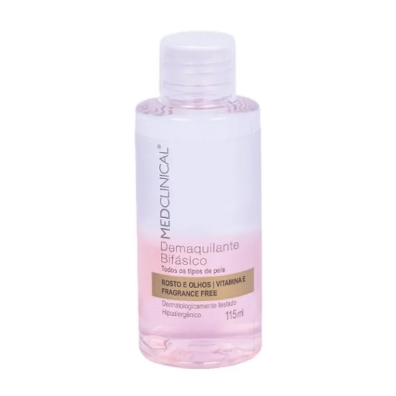 Demaquilante Bifásico Medclinical 100ml DEMAQUILANTE BIFASICO 115ML MEDCLINICAL
