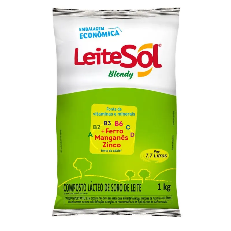 Composto Lácteo LEITE SOL Blendy 1KG