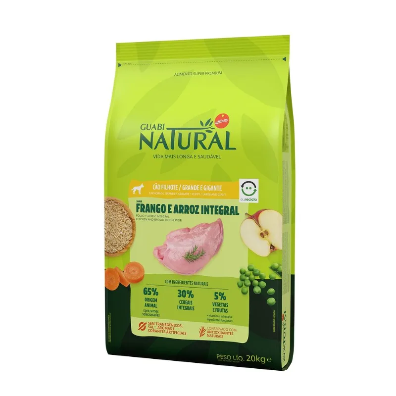 GN Cão Filhote Grande e Gigante Frango e Arroz Integral - 20Kg