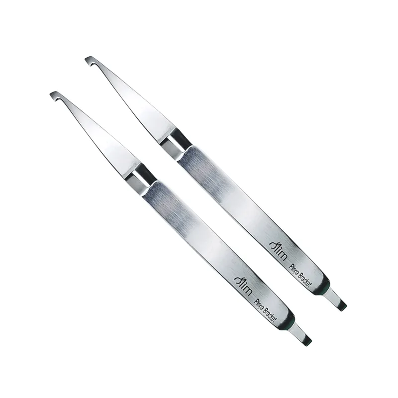 2 Pinça De Bracket, Trançada Ou Cruzada 14cm Slim
