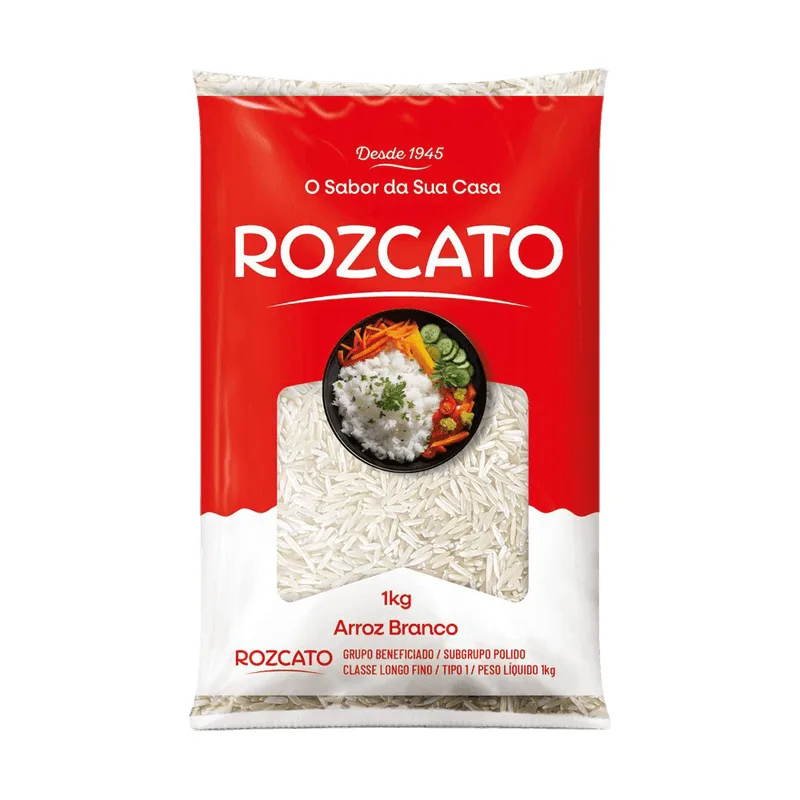 Arroz Branco Rozcato Tipo 1 1kg