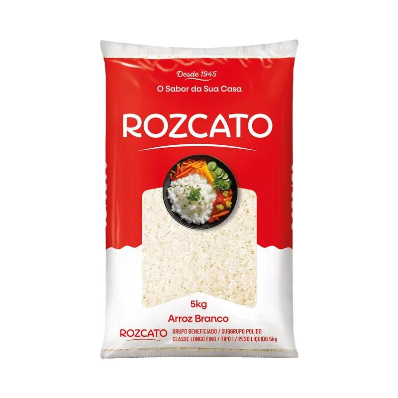 Arroz Branco Rozcato Tipo 1 5kg