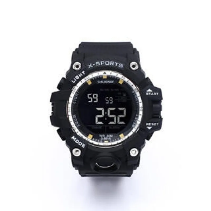 Relógio Digital Esportivo X-Sports Preto Resistente a água - Tudo em Caixa