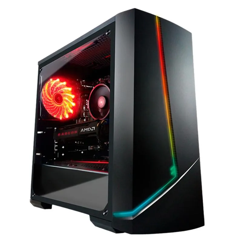 Pc Gamer G-Fire Htgw-446 Intel G5400 8Gb (Radeon Rx 550 2Gb) SSD 120Gb Windows 10