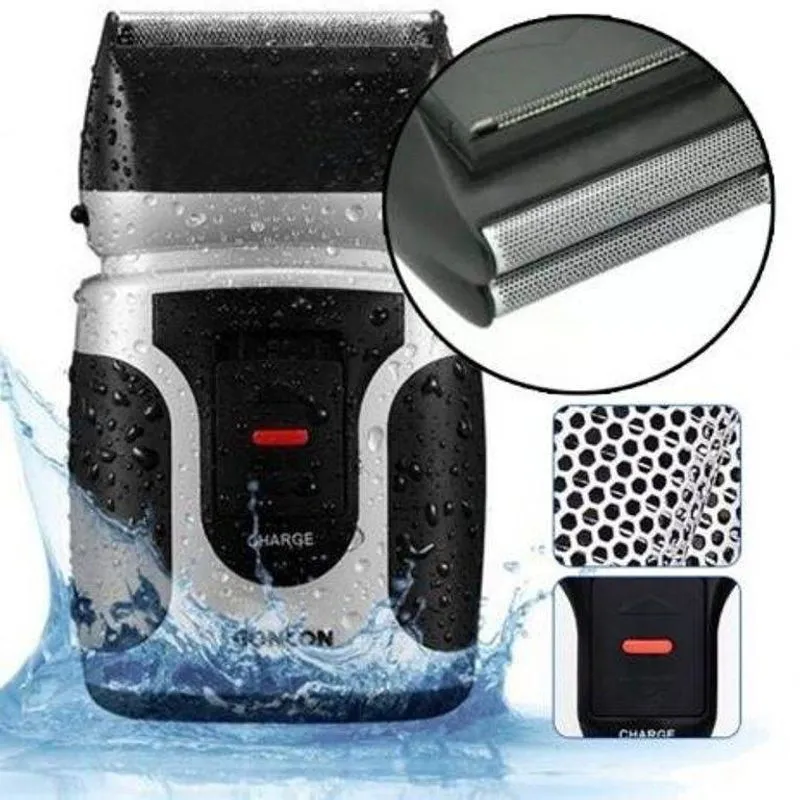 Barbeador Recarregavel Eletrico Prova Dagua Aparador