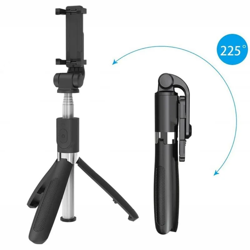 Tripé Pau De Selfie Colorido Selfie Stick Bluetooth