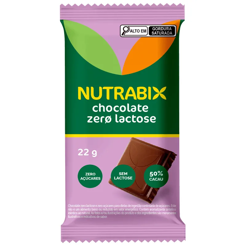 Chocolate Nutrabix Zero Lactose 22g