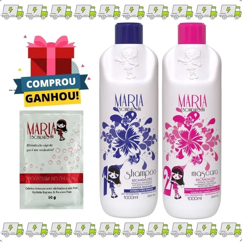 1 Ativo 1000ml + 1 Ativo Tradicional 1000l Maria Escandalosa