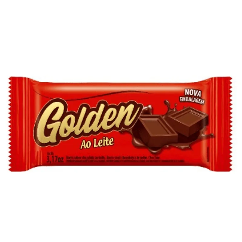Barra de Chocolate Ao Leite Golden - 65g