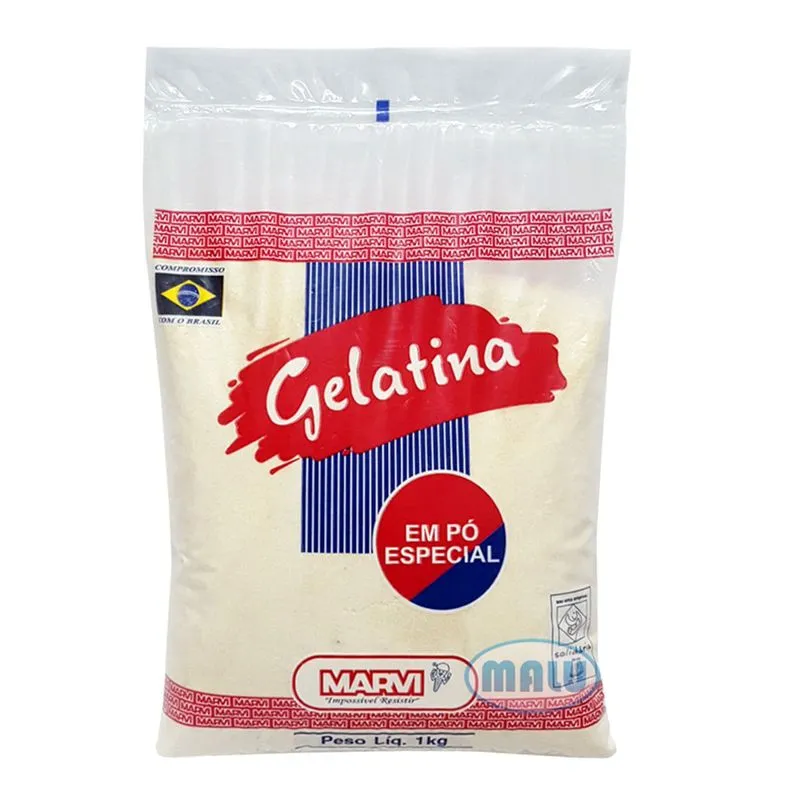 Gelatina sem Sabor Especial kg - Marvi