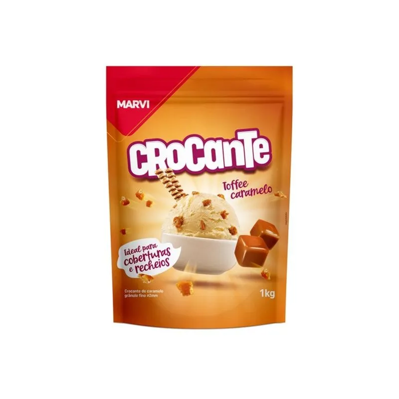 Crocante Toffee Caramelo 1Kg Marvi