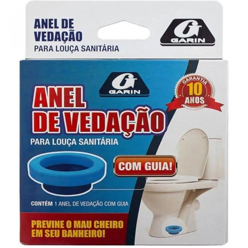 Anel Vedação Com Guia Para Vaso Sanitário Universal