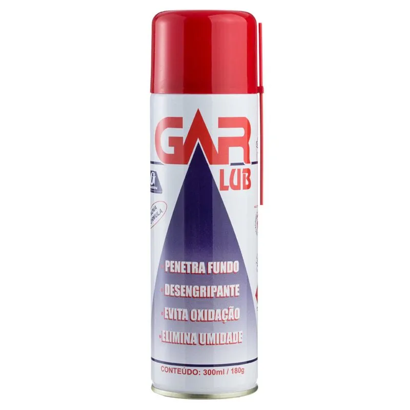 Óleo Garin Lubrificante Garlub 300ml Spray
