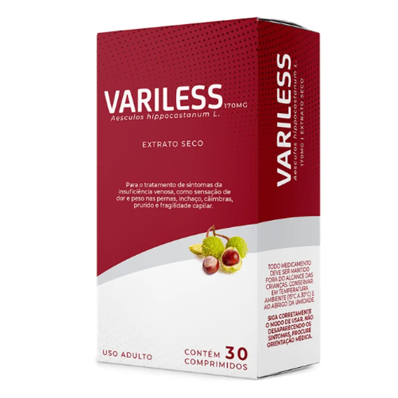 Sidney Oliveira Castanha Da India Variless 30 Cprs***