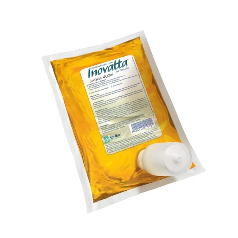 Sabonete Antisséptico Espuma Santher Professional 400mL