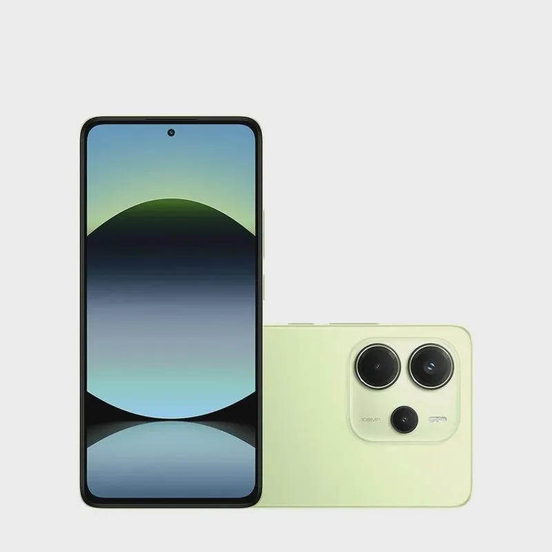 Xiaomi Redmi Note 14 256GB / 8GB de ram, Verde, Camera 108 Mpx, Bluetooth 5.3, 4G, Dual sim, Versão de Lançamento