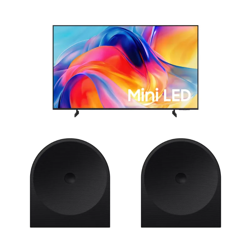 Samsung Smart TV 85" MiniLED 4K M75H + 2x Samsung Music Studio 5 LS50H Combo