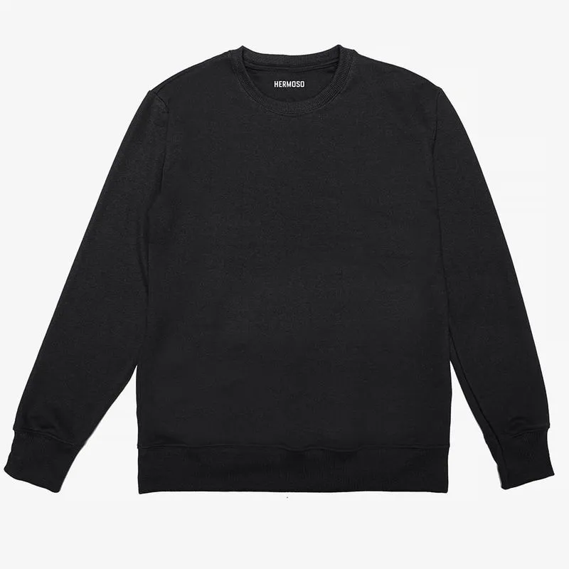 Moletom Básico Preto-preto-gg