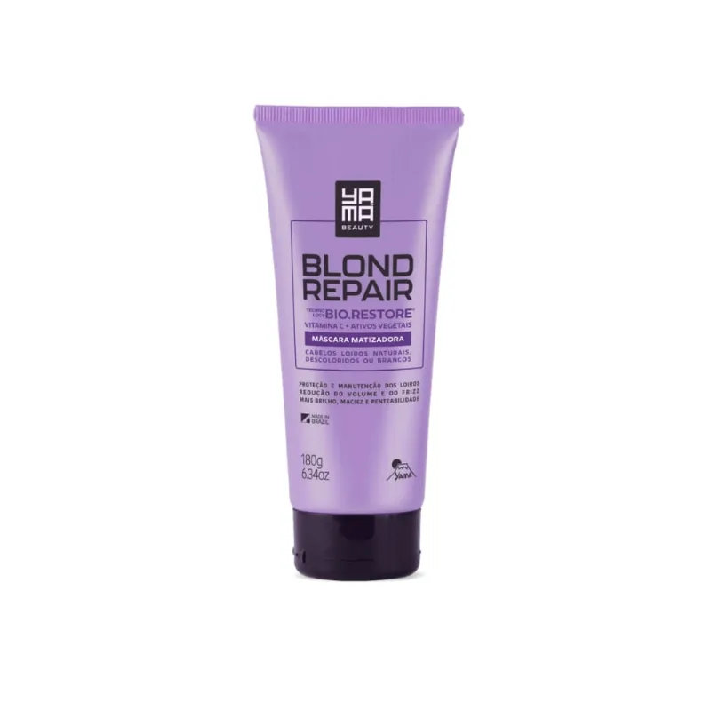 Máscara Matizadora Yamá Blond Repair 180g