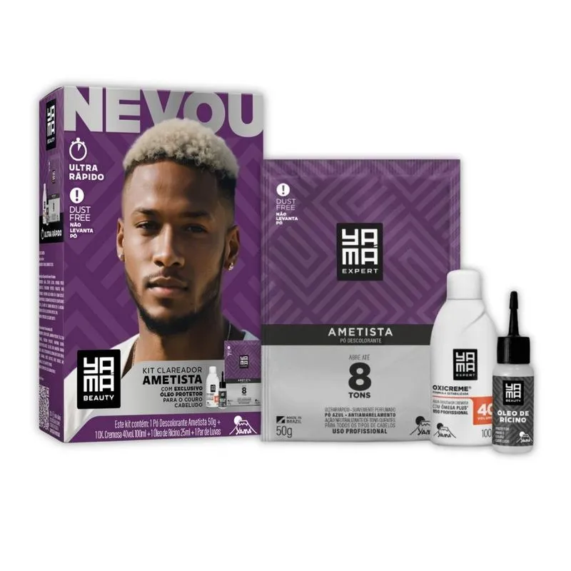 Kit Clareador Ametista Nevou - Yamá Beauty