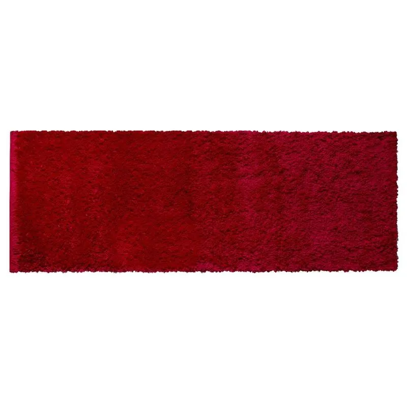 Tapete Em Polipropileno Realce 66x180cm Vermelho