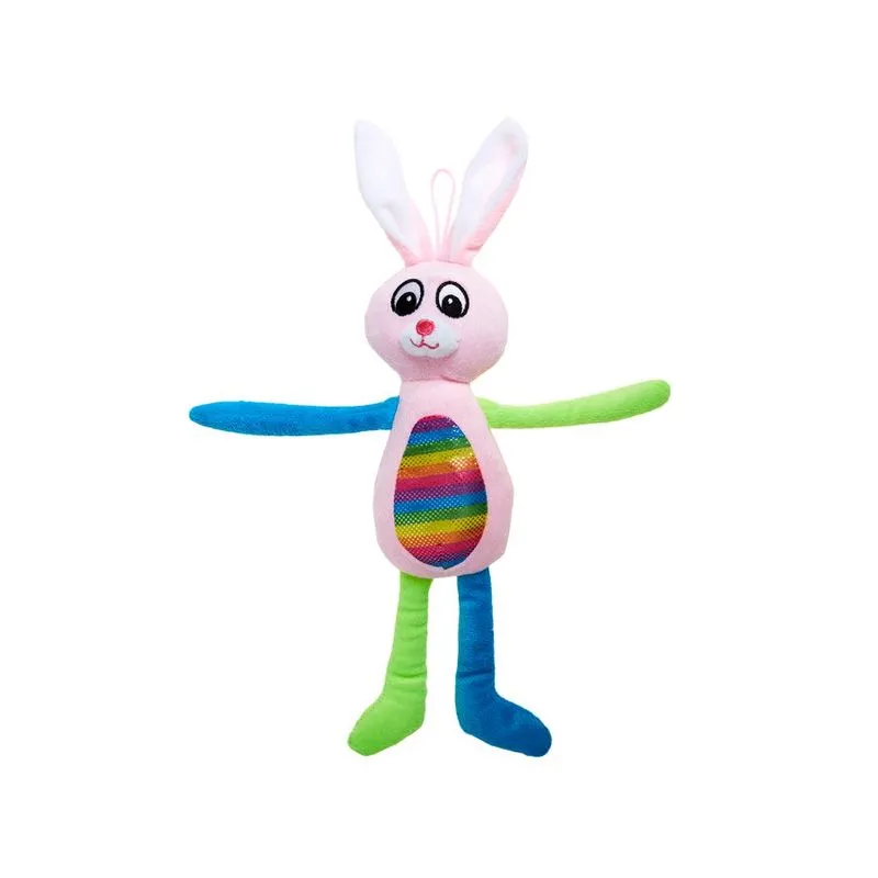 Brinquedo Pelúcia Coelho Canadense Home Pet para Cães