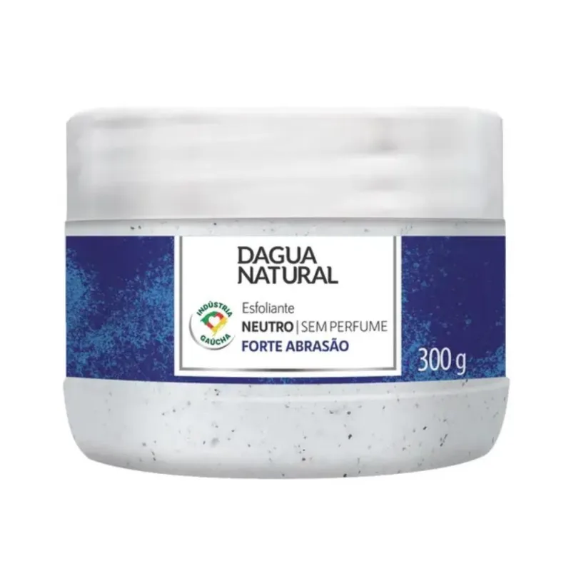 Creme Esfoliante Neutro Forte Abrasão 300g D'agua Natural