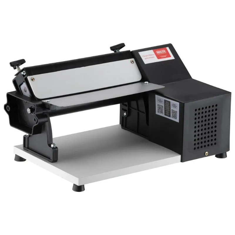 Cilindro Laminador Para Pasta Americana Malta 40cm Preto Bivolt
