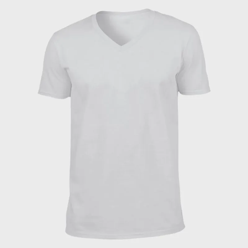 Kit 5 Camisetas Masculinas Algodão Egípcio Gola V Básica