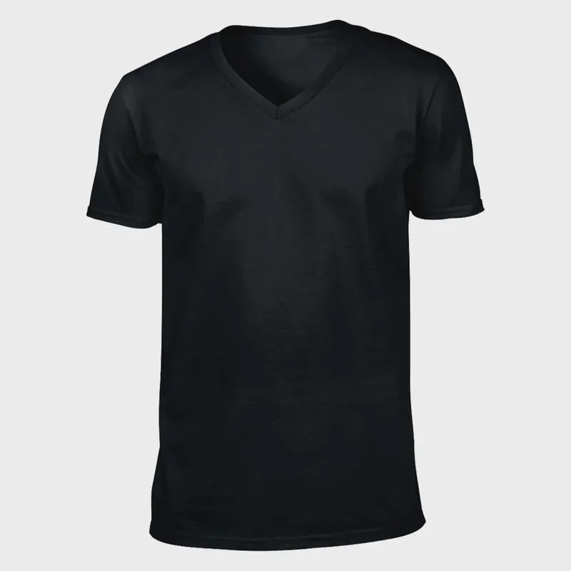 Kit 5 Camisetas Masculinas Algodão Egípcio Gola V Básica