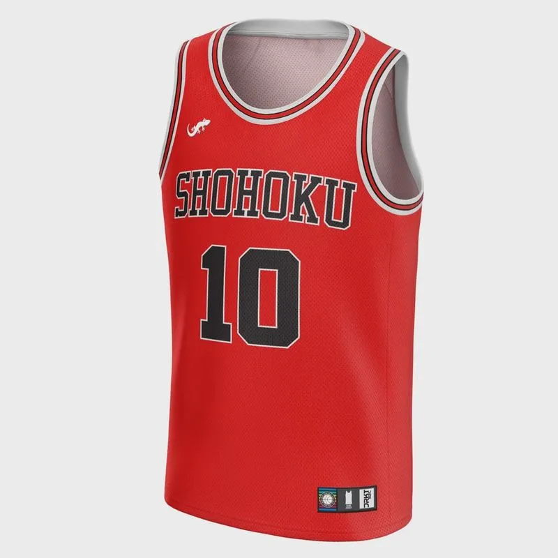 Camisa Camiseta Regata Slam Dunk Shohoku #10