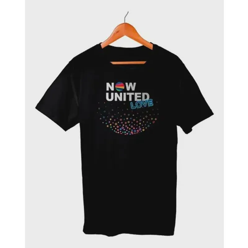 Camiseta Now United Logo Love Qualidade Premium 100% Algodão
