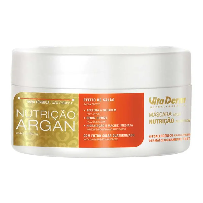 Vita Derm Liso Extremo Máscara – Nutrição Argan 300g