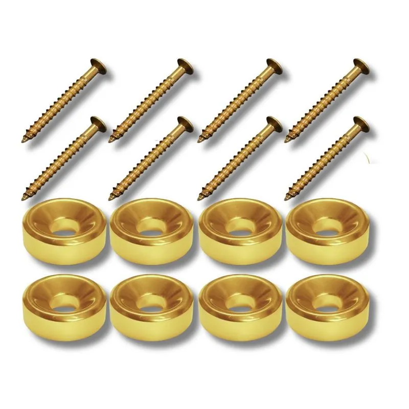 Kit 8 Parafuso Junção Braço Baixo 5mm X 45mm + 8 Bucha Gold