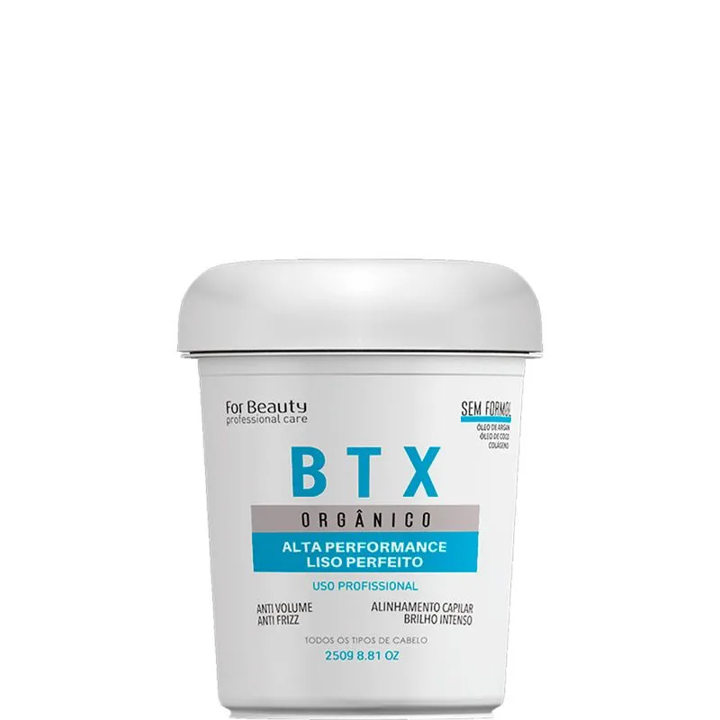 For Beauty B-TX Orgânico - Btox Alta Performance Sem Formol 250g
