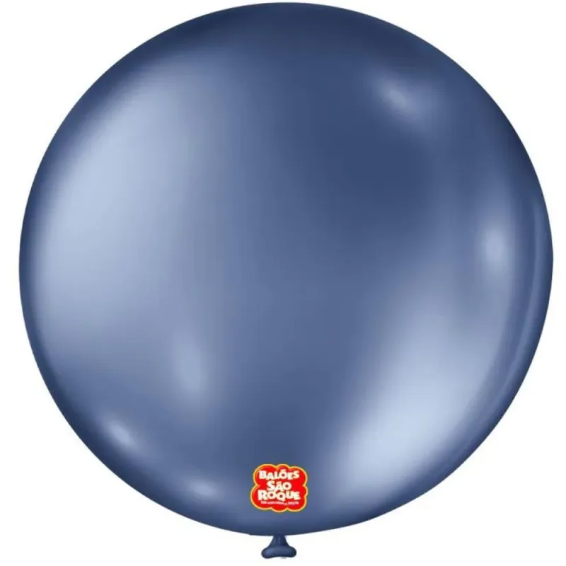 Balao 9 Liso Metalizado Marfim Perola PCT.C/25