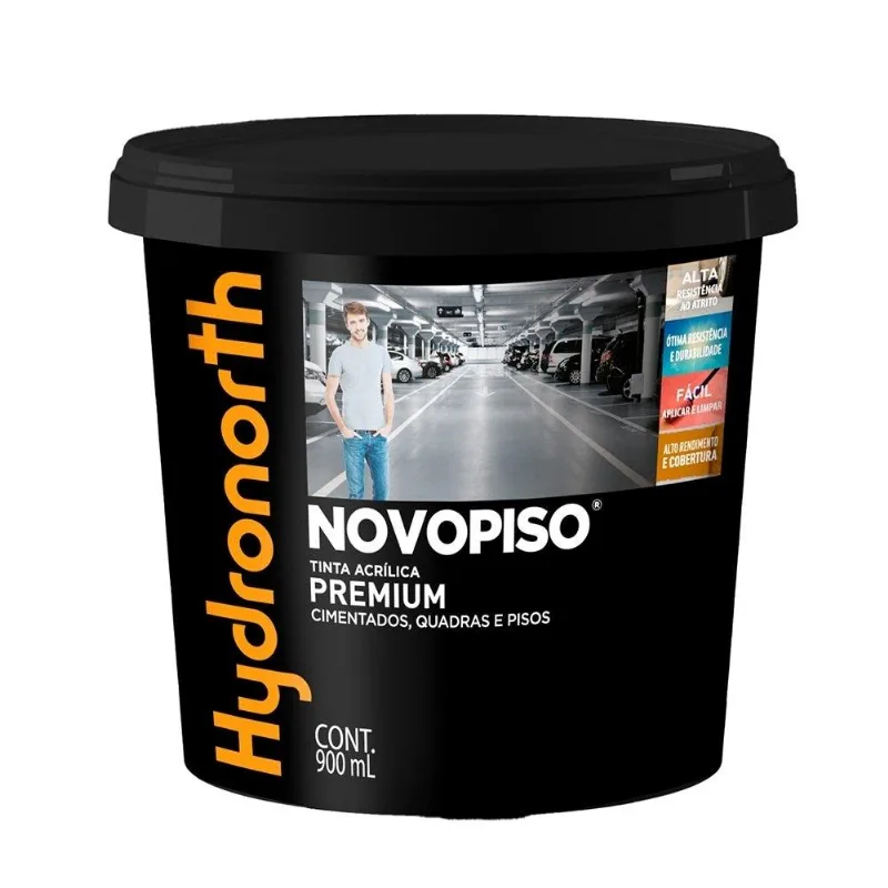 Tinta Piso Hydronorth Novopiso Acr??lica Premium Verde Fosco 900ml - Hydronorth