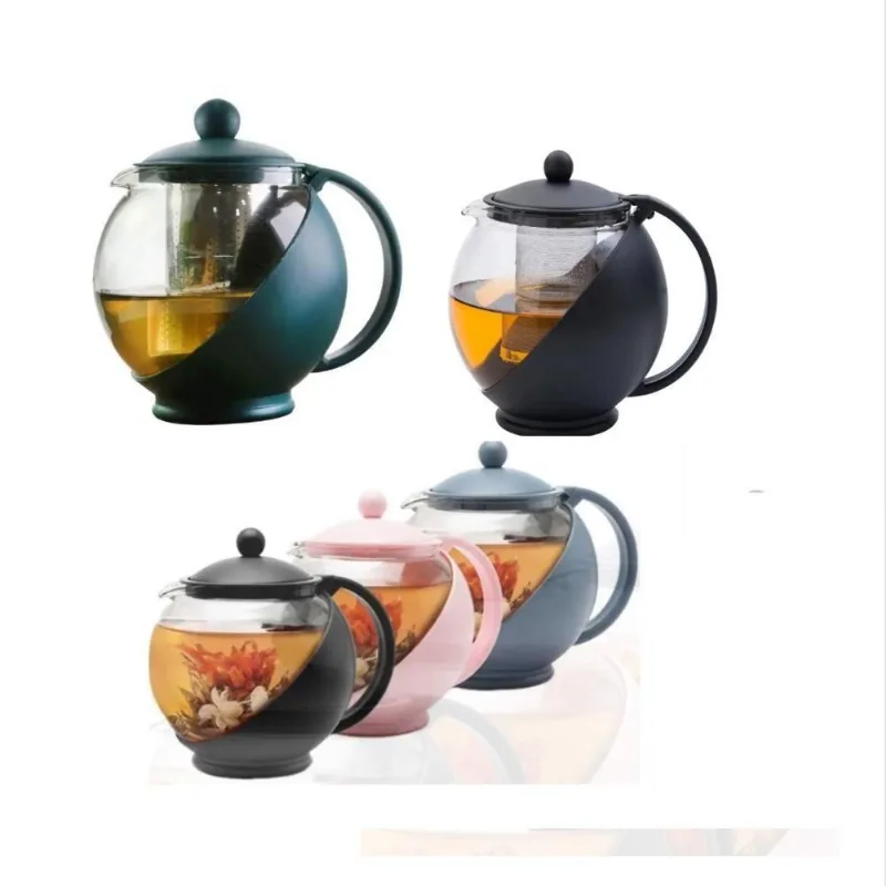 Bule Infusor de Vidro 750ML com Filtro Inox Removível para Chá Yeet