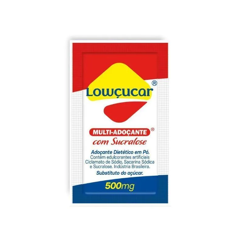 Adoçante Lowçucar Sachê Multi Plus Com Sucralose Caixa 400un