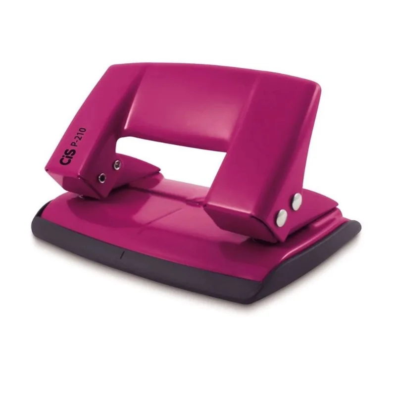Perfurador P210 para 10 Folhas Rosa - Cis