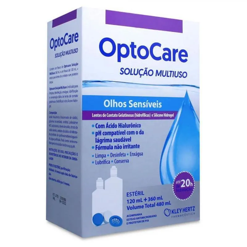 Optocare Solucao Multiuso 120ml 360ml