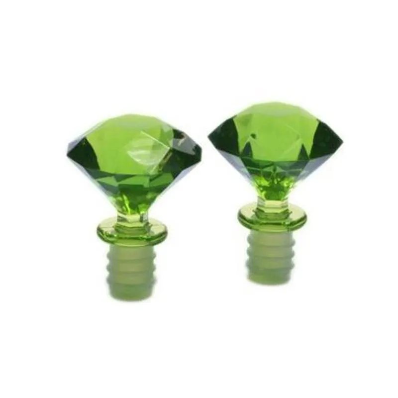 Tampa Rolha Garrafa Vinho Rosca Diamante Verde Screwcap 2un