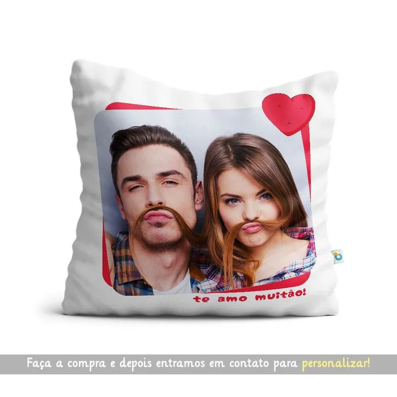 Almofada Namorados com foto