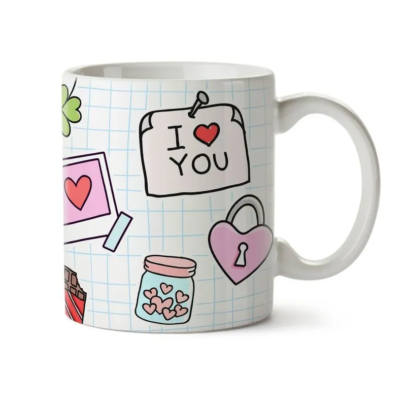 Caneca Namorados Te quero 2