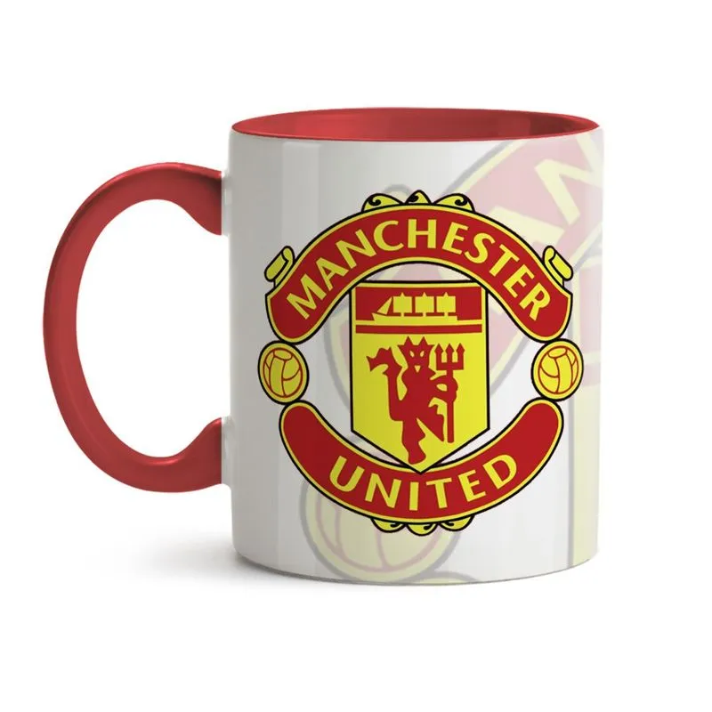Caneca manchester united escudo